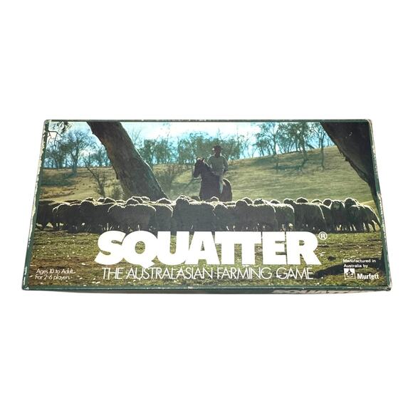 Squatter The Australasian Farming Board Game 1960 - Picture 1 of 7